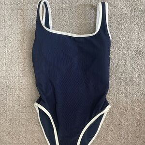 LainSnow Ocean Isle One Piece - Navy